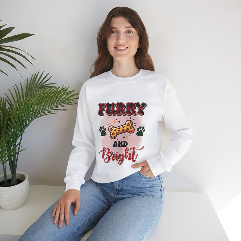 Furry & Bright Unisex Crewneck Sweatshirt