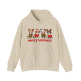 Merry Woofmas Unisex Hooded Sweatshirt