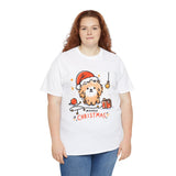 Merry Christmas Unisex Heavy Cotton Tee