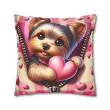 Charming Paws Canvas Pillowcase