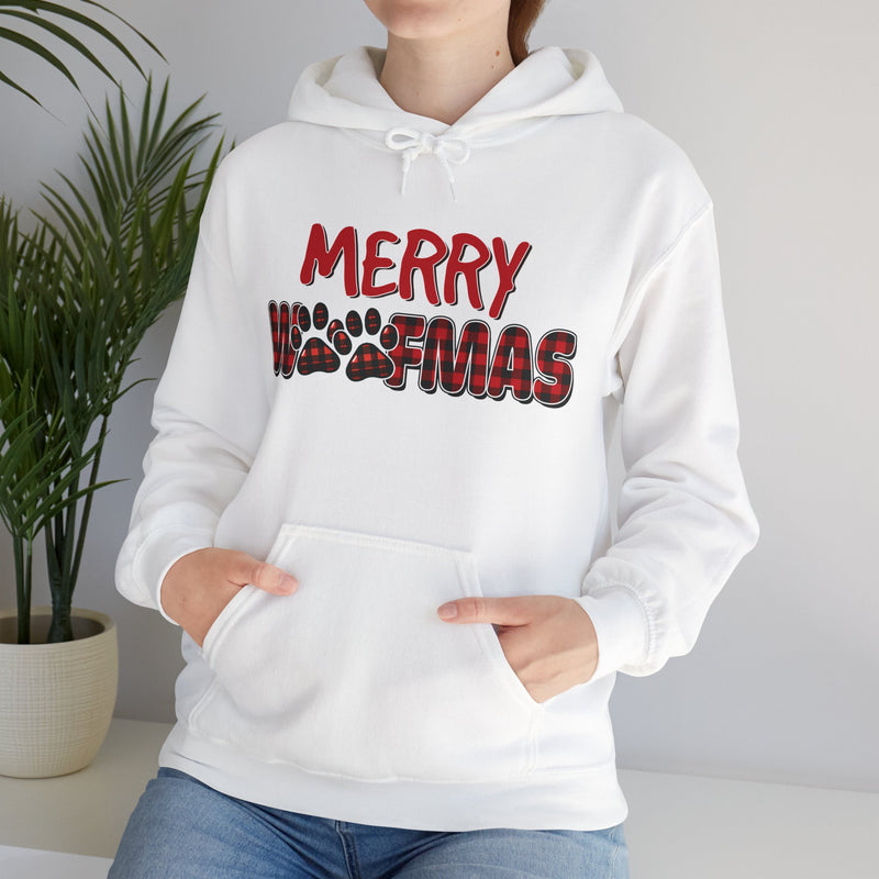 Merry Woofmas Unisex Hooded Sweatshirt