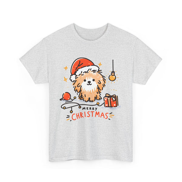 Merry Christmas Unisex Heavy Cotton Tee