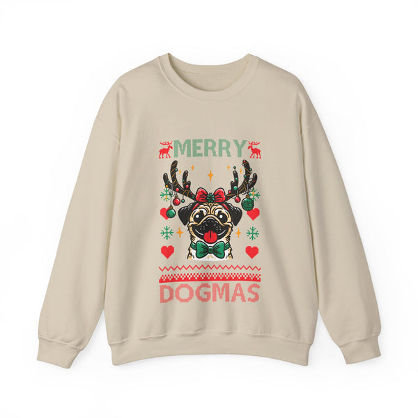 Merry Dogmas Unisex Crewneck Sweatshirt