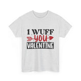 I Wuff You Valentine Unisex Cotton Tee