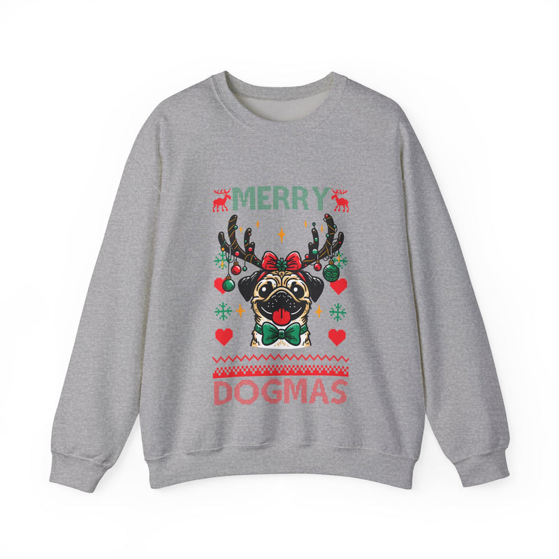 Merry Dogmas Unisex Crewneck Sweatshirt