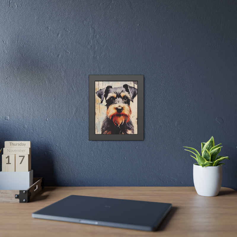 Airdale Terrier Personalized Framed Paper Posters