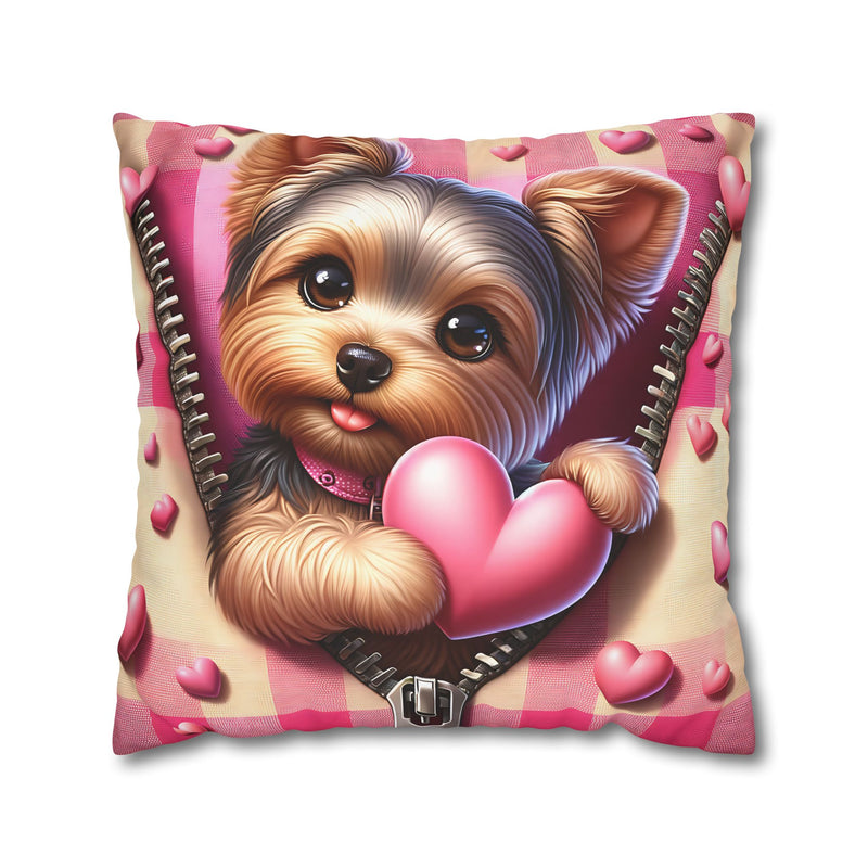 Charming Paws Canvas Pillowcase