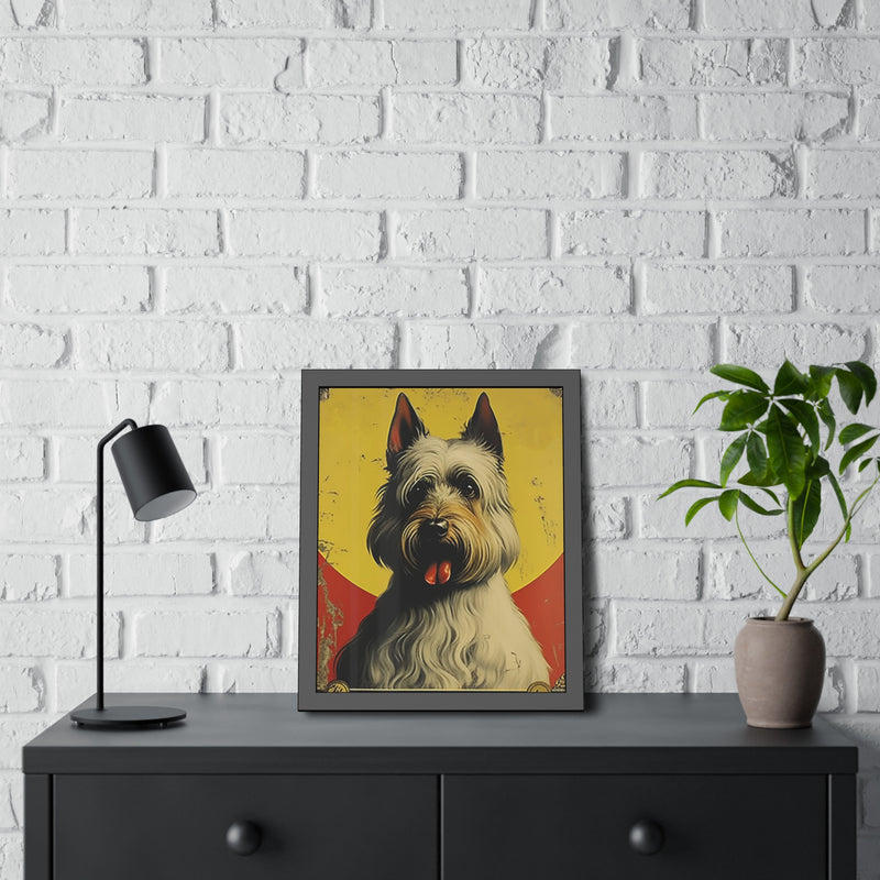 Belgian Malindis Personalized Framed Paper Posters