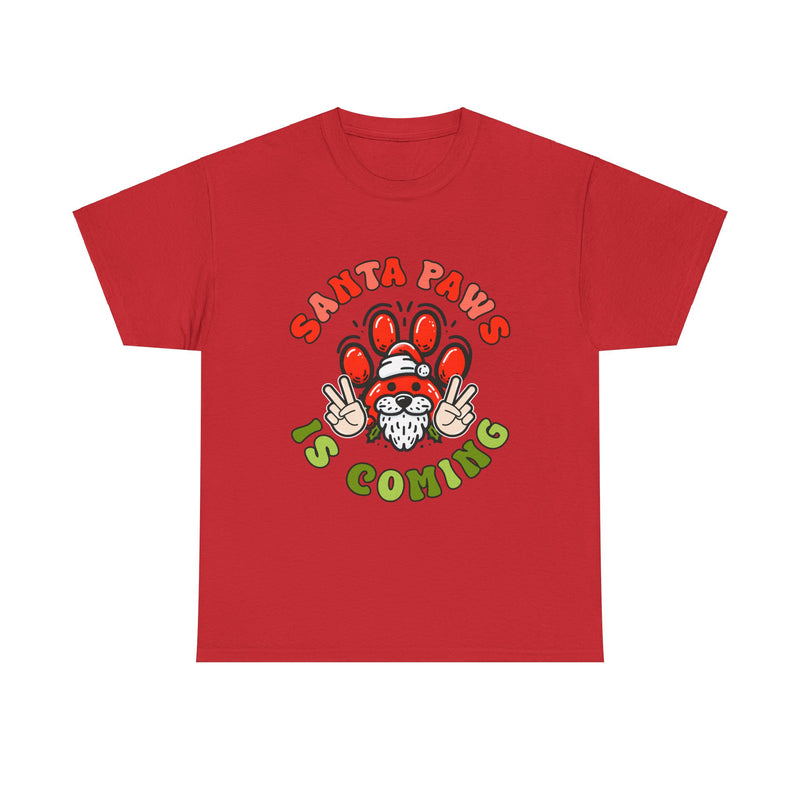 Santa Paws Unisex Heavy Cotton Tee