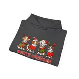 Merry Woofmas Unisex Hooded Sweatshirt