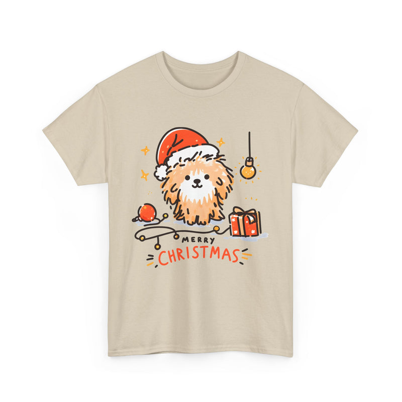 Merry Christmas Unisex Heavy Cotton Tee