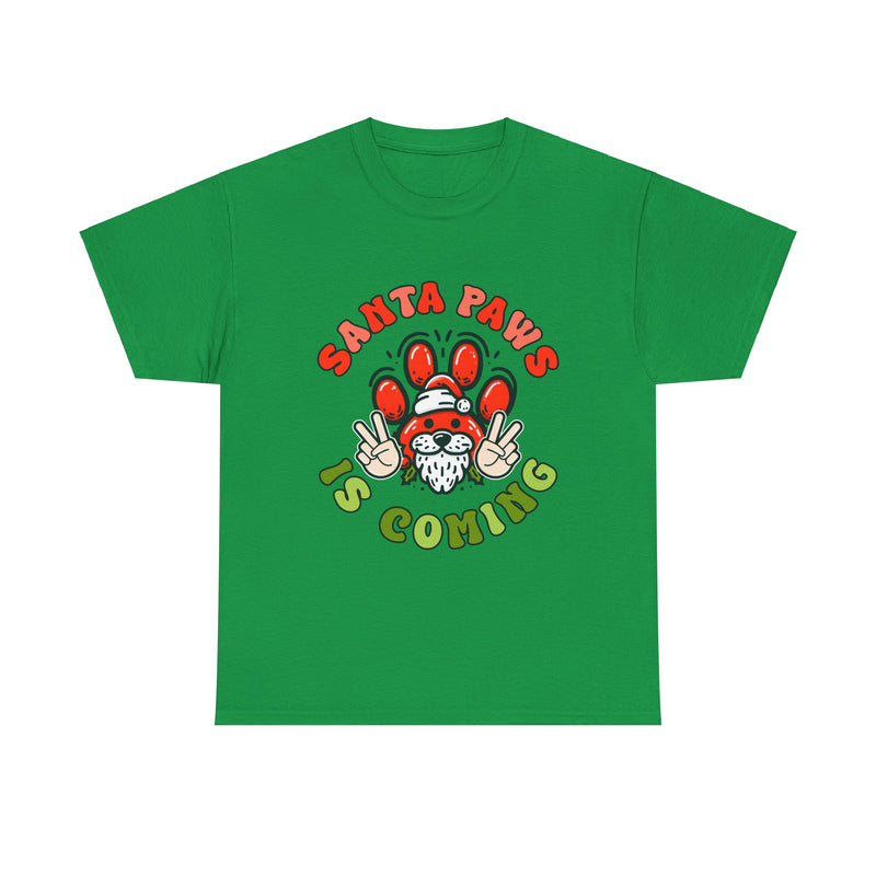 Santa Paws Unisex Heavy Cotton Tee