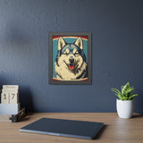 Alaskan Malamute Personalized Framed Paper Posters