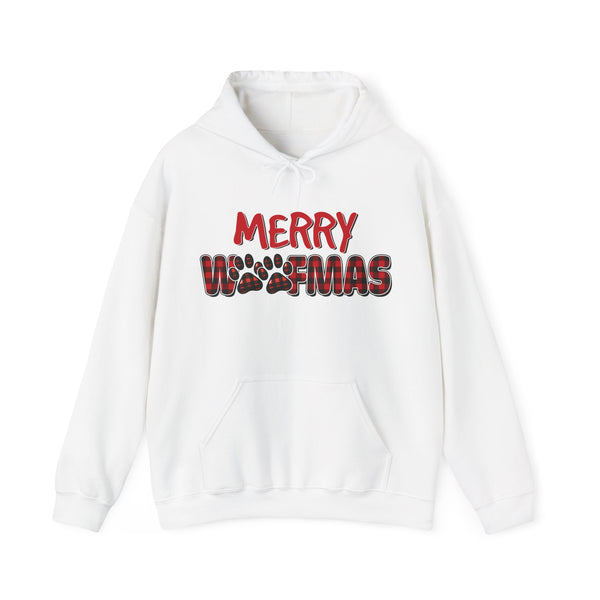 Merry Woofmas Unisex Hooded Sweatshirt