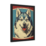 Alaskan Malamute Personalized Framed Paper Posters