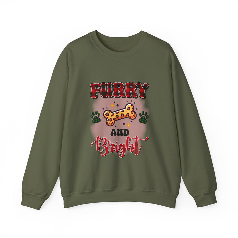 Furry & Bright Unisex Crewneck Sweatshirt