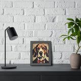 Beagle Personalized Framed Paper Posters