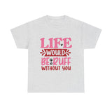 Life Would Be Ruff Unisex Cotton Tee