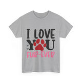 I Love You Unisex Cotton Tee