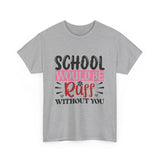 School Would Be Ruff Unisex Cotton Tee