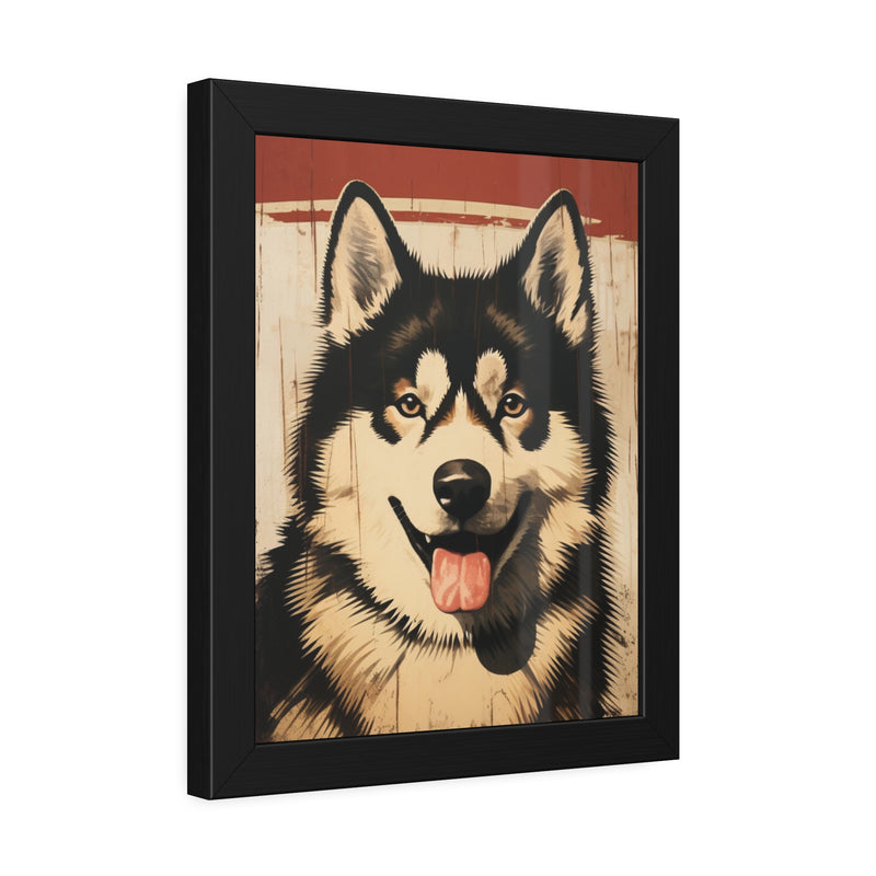 Akita Personalized Framed Paper Posters