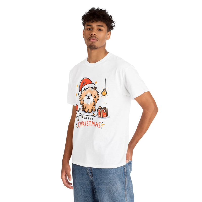 Merry Christmas Unisex Heavy Cotton Tee