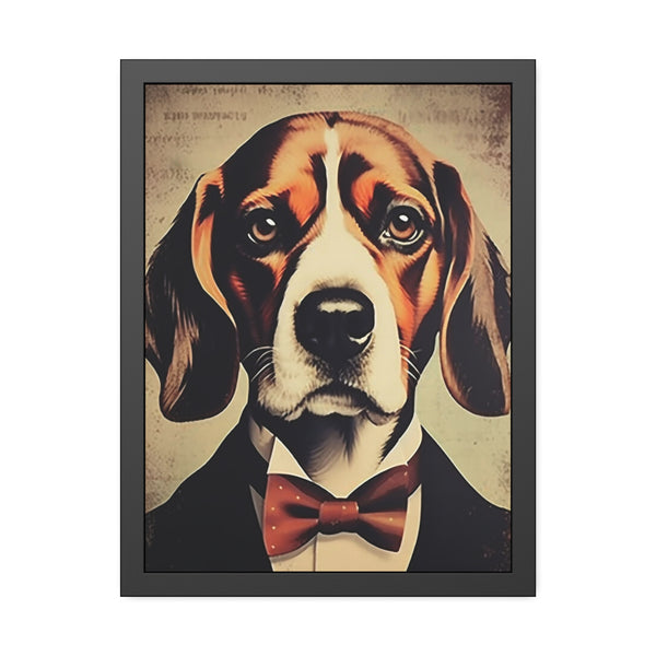 Beagle Personalized Framed Paper Posters