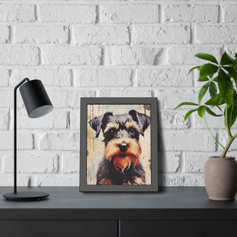 Airdale Terrier Personalized Framed Paper Posters