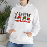 Merry Woofmas Unisex Hooded Sweatshirt