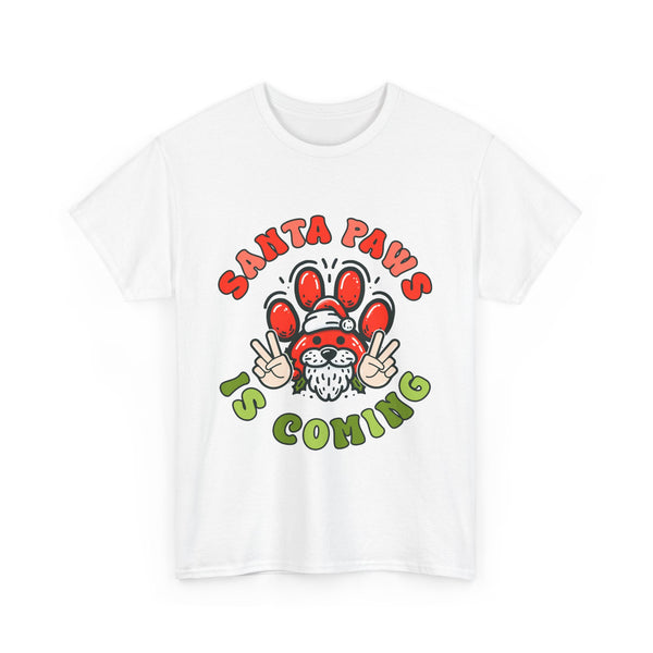 Santa Paws Unisex Heavy Cotton Tee