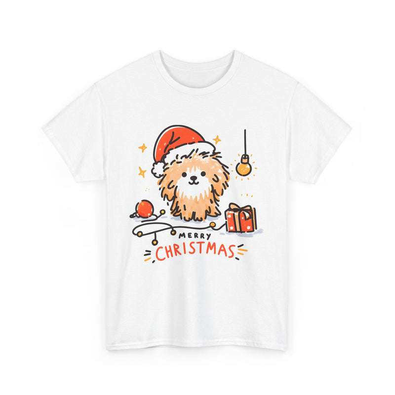 Merry Christmas Unisex Heavy Cotton Tee