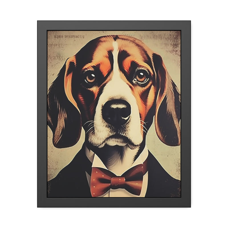 Beagle Personalized Framed Paper Posters