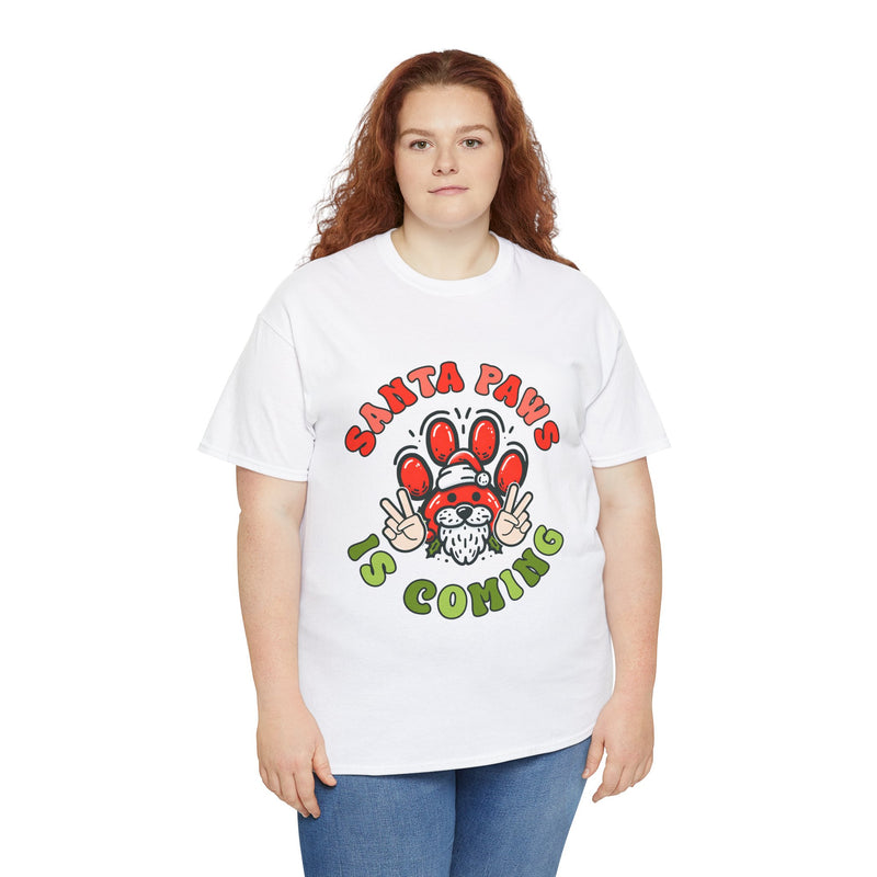 Santa Paws Unisex Heavy Cotton Tee