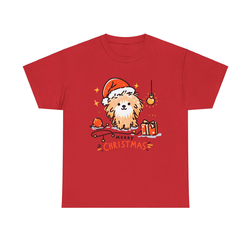 Merry Christmas Unisex Heavy Cotton Tee