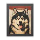 Akita Personalized Framed Paper Posters