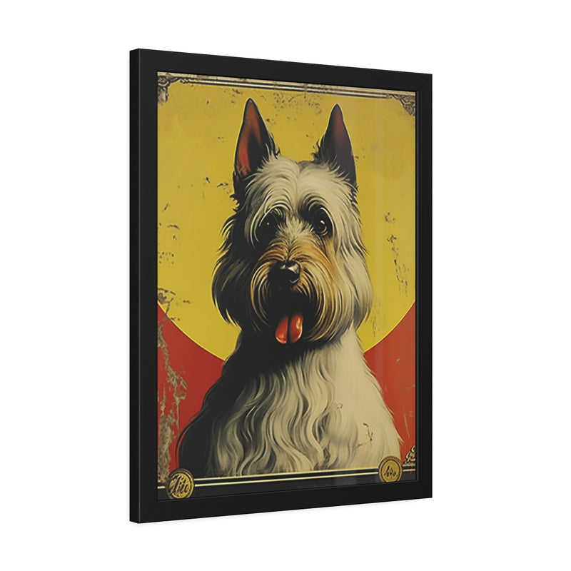 Belgian Malindis Personalized Framed Paper Posters