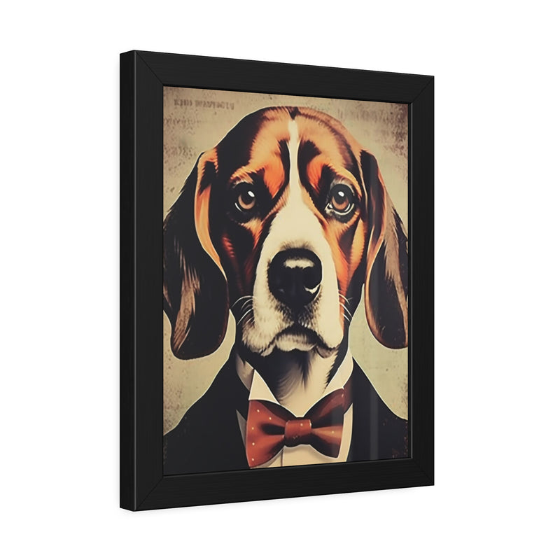 Beagle Personalized Framed Paper Posters