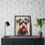 Airdale Terrier Personalized Framed Paper Posters