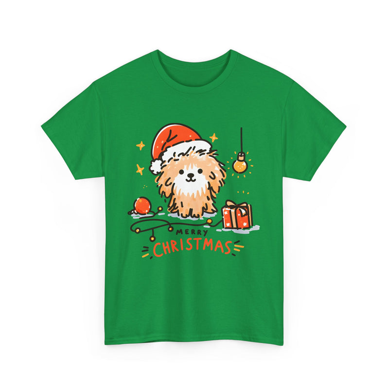 Merry Christmas Unisex Heavy Cotton Tee